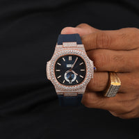 Moissanite Diamond Half Ice Out Luxury Watch For Man